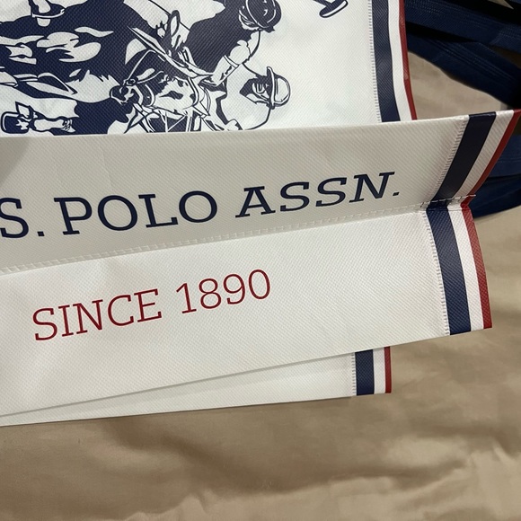 2 x U.S. POLO Association Polyester TOTE Bags - Picture 15 of 16